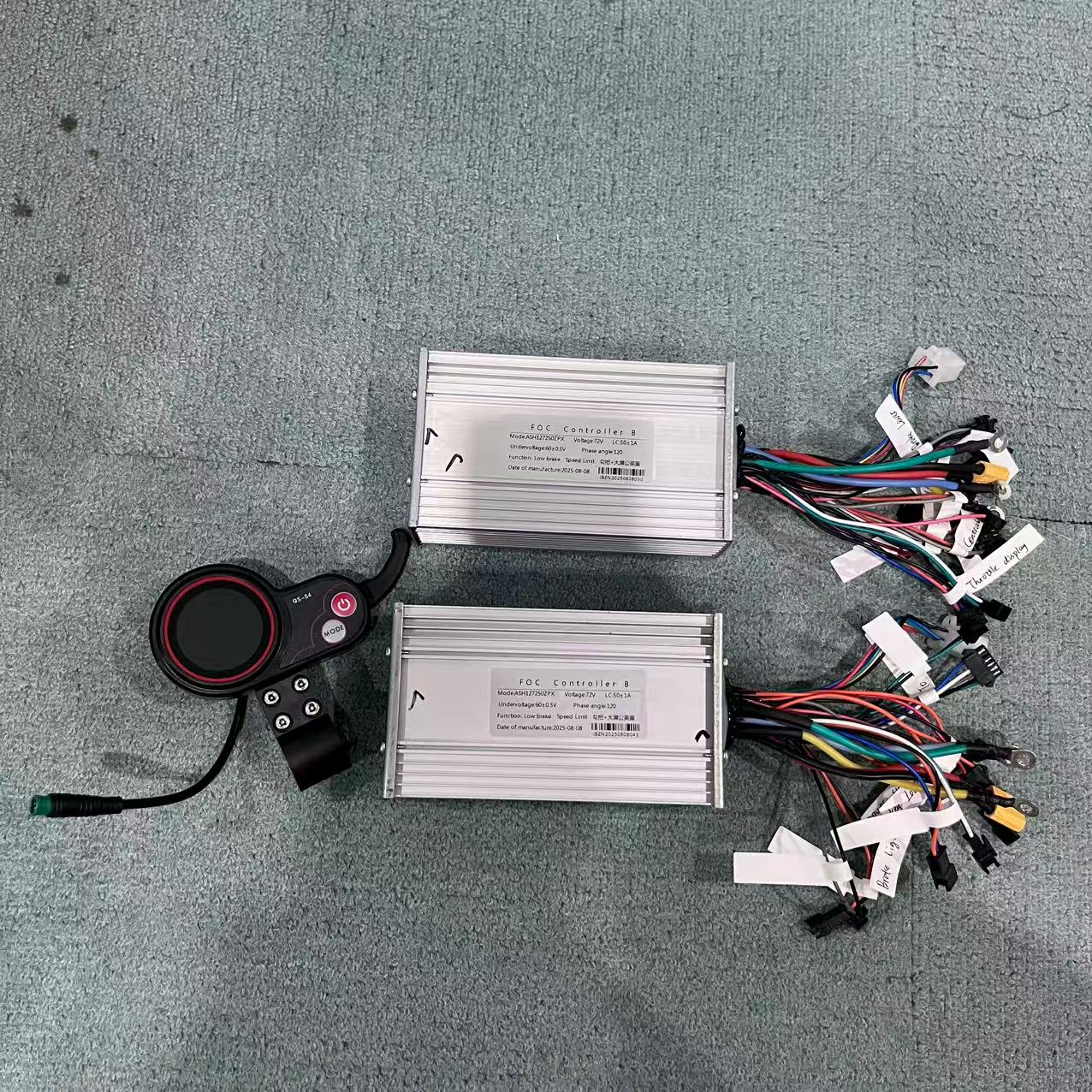 72V 45A Dual Controller - 72V 50A JB Jingbo Электрический скутер