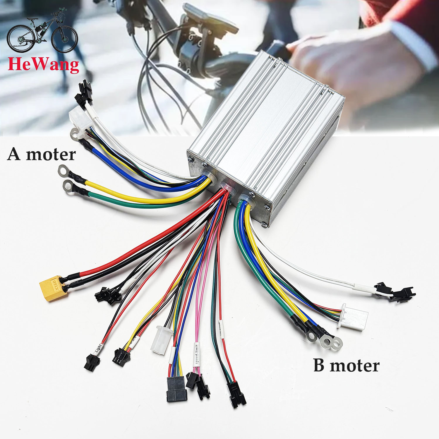 72V 45A Dual Controller - Контроллер BLDC 36В 48В 52В 60В,