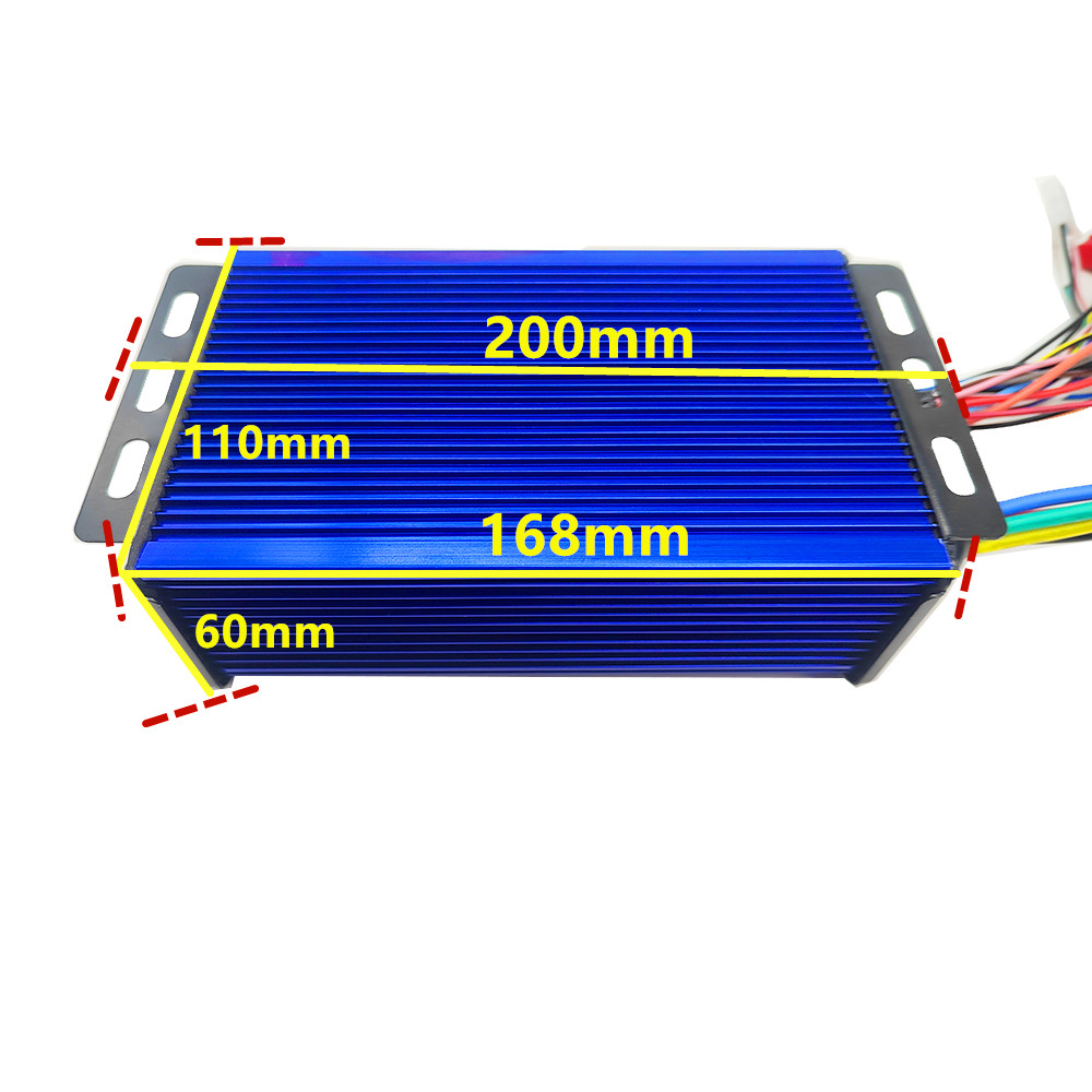 36 В 48 В 60 В 72 В 2000 Вт бе – обзор и цена 72V 45A Dual Controller