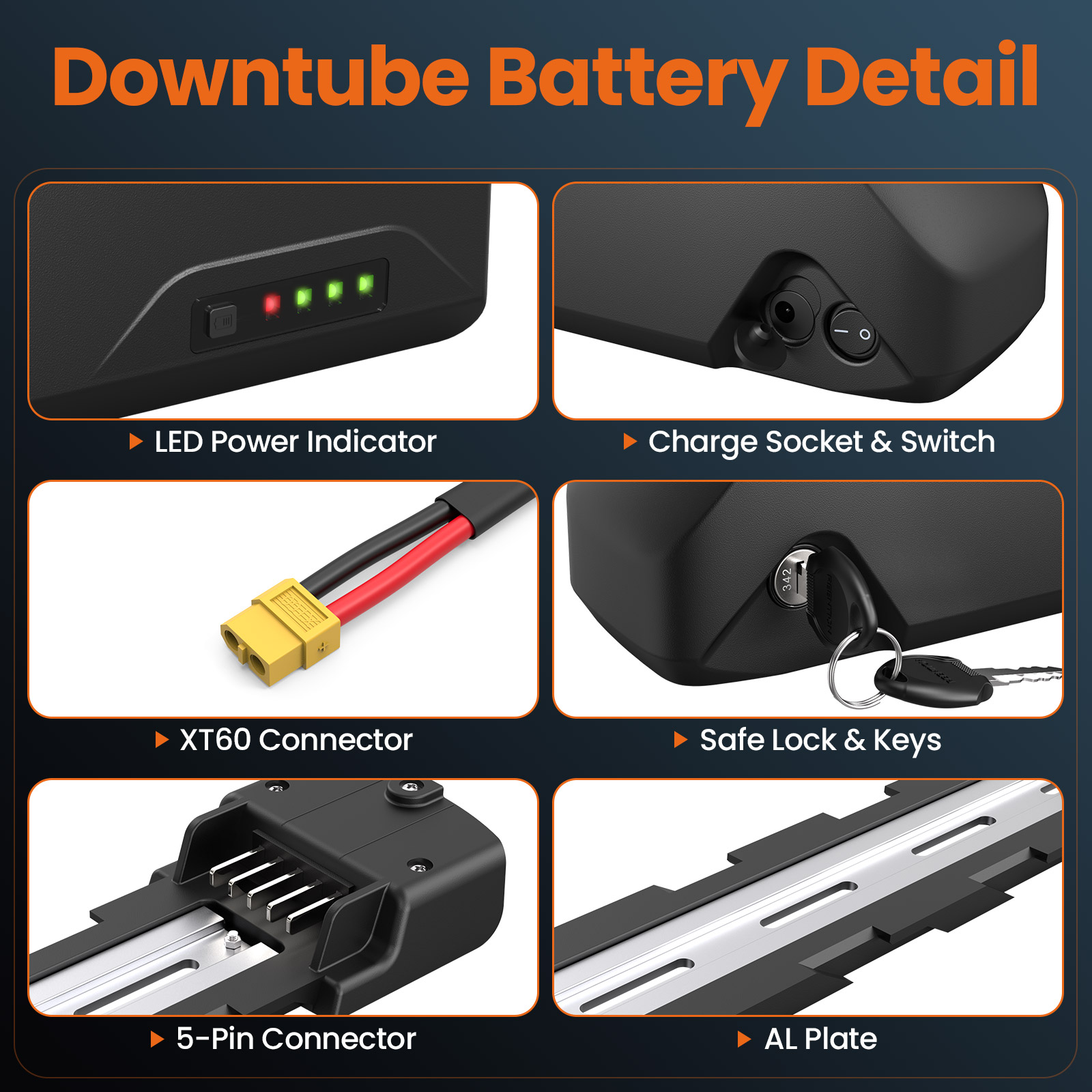 Аккумулятор для электровелосип – обзор и цена 60V 30Ah 21700 Battery Pack