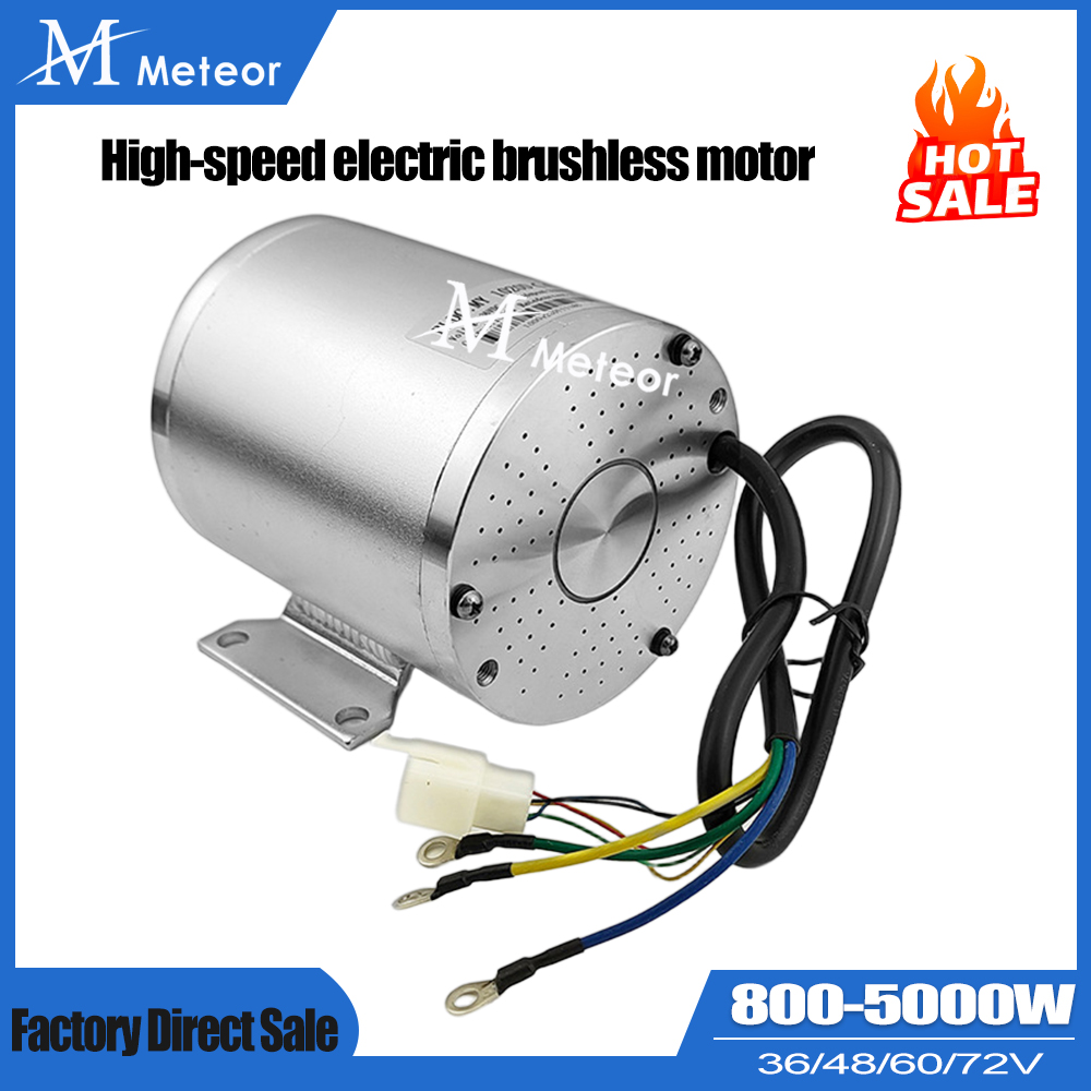 Высокоскоростной бесщеточный э – обзор и цена 60V 5000W Brushless Hub Motor